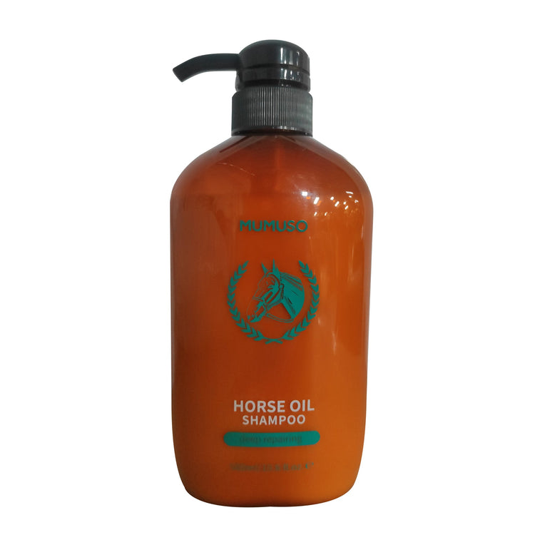 Horse Oil Deep Repairing Shampoo -  580 ml Mumuso