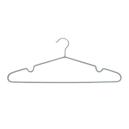 MUMUSO Gum Dipping Non-Slip Clothes Hanger - Blue / 9 Pieces Mumuso