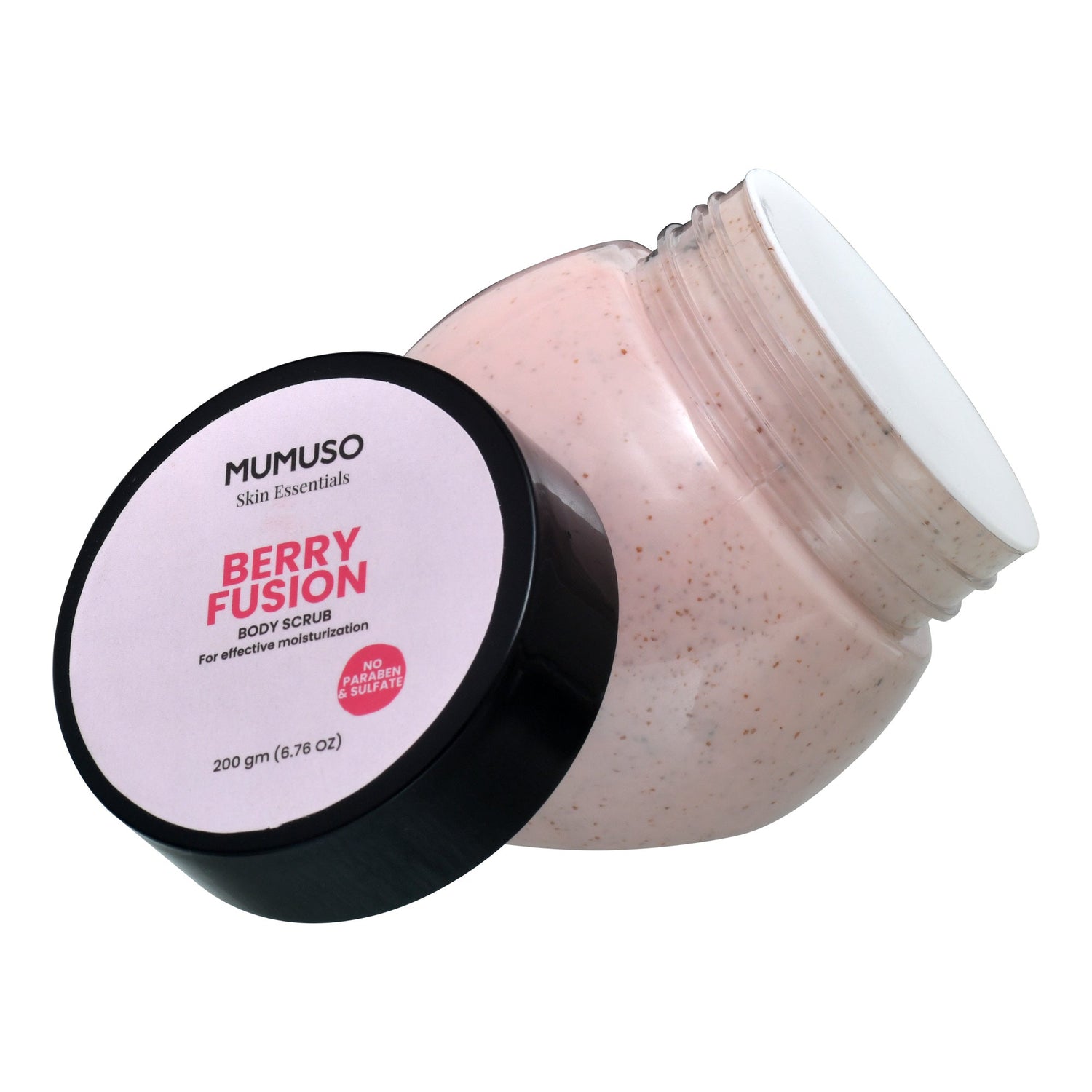 Mumuso Skin Essentials Berry Fusion Body Scrub Mumuso
