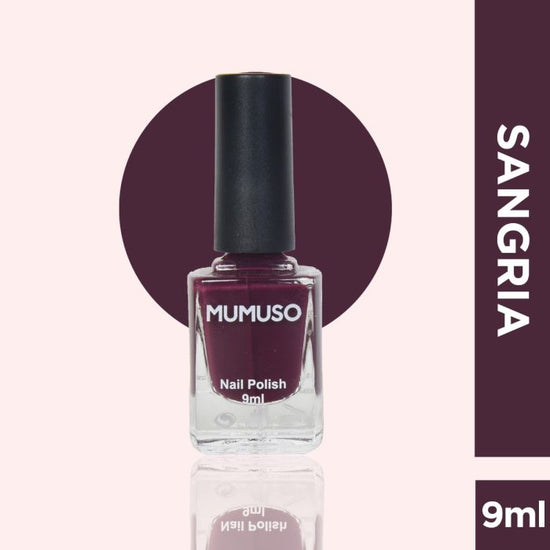 Nail Mania - Sangria Nail Polish Mumuso