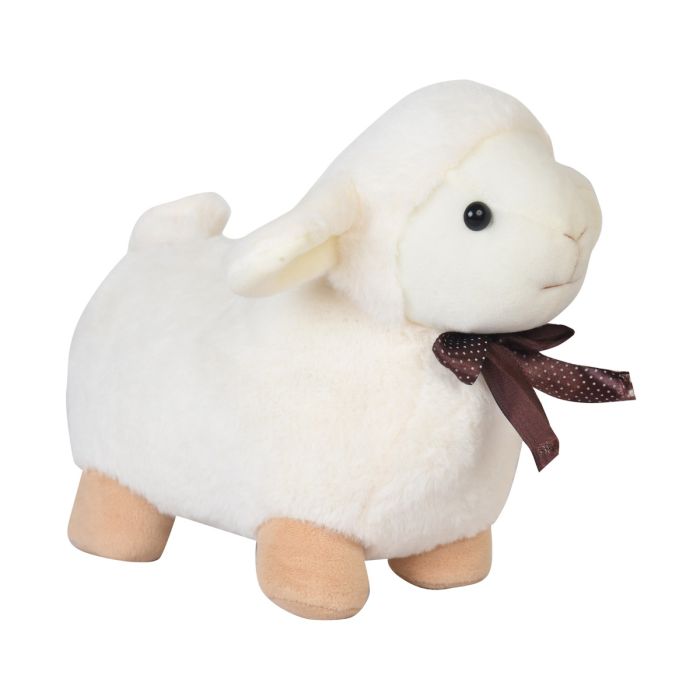 Naive Sheep Plush Toy -White Mumuso