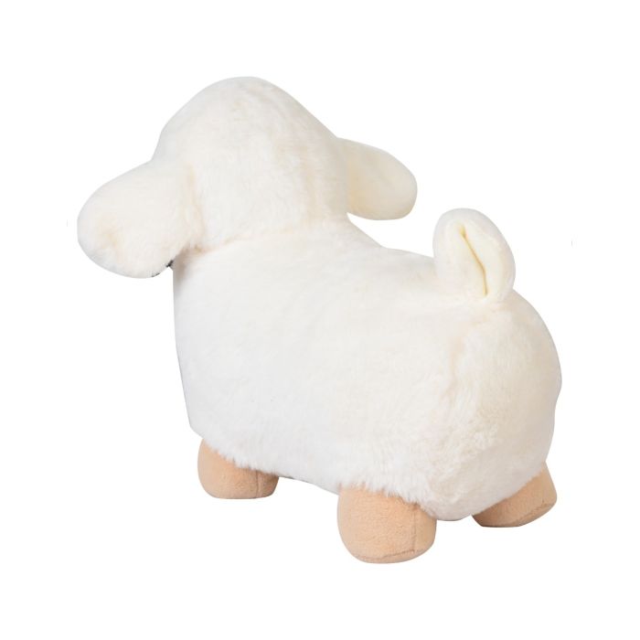 Naive Sheep Plush Toy -White Mumuso