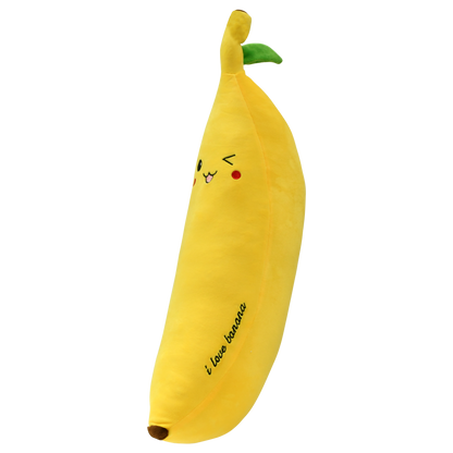 Playful Banana Cute Plush Toy - Yellow Mumuso