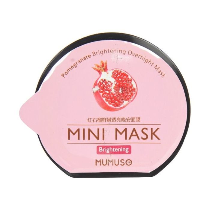 Pomegranate Brightening Overnight Mask for Refreshed and Recharged Skin Mumuso