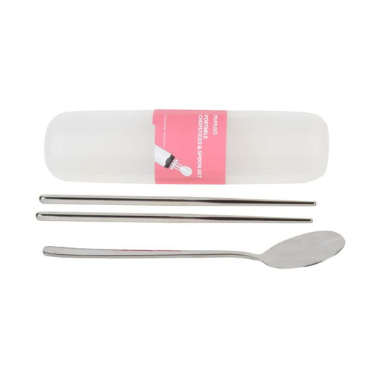 Portable Chopsticks and Spoon Set Mumuso