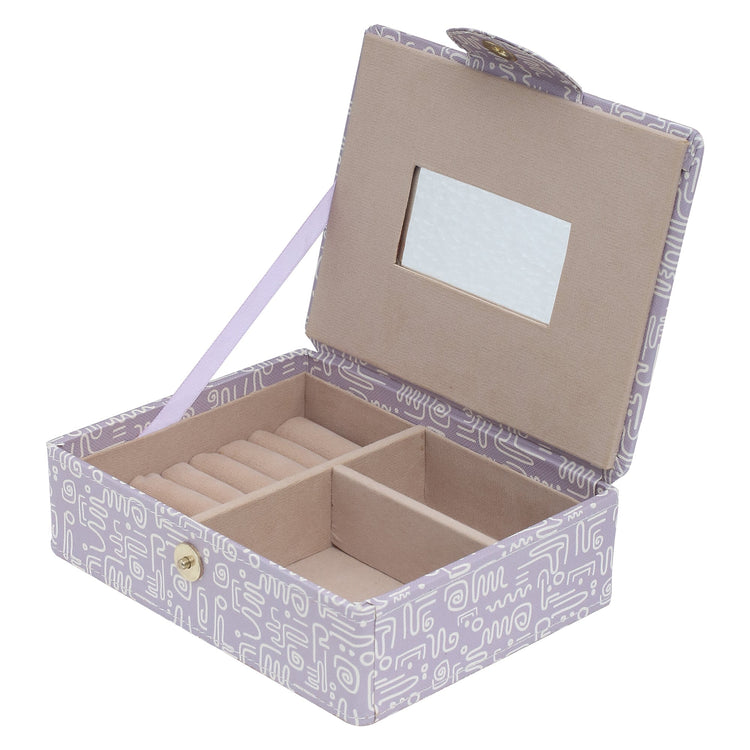 Round Corner Jewellery Box - Large Mumuso