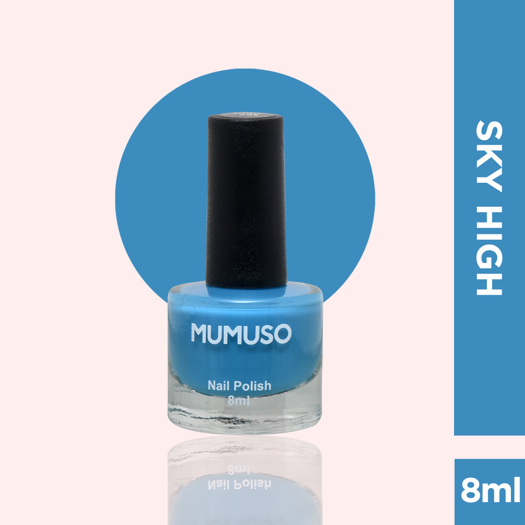Sky High Nail Polish Mumuso