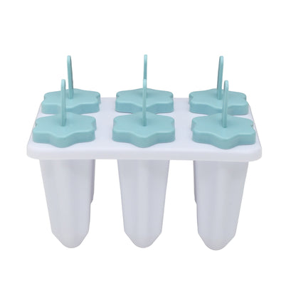 Stylish and Fun -shaped Hexagram Ice Cube Tray - Blue Mumuso