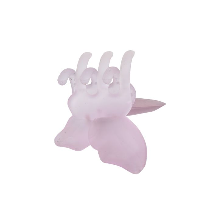 Transparent Butterfly Claw Clip - Purple Mumuso
