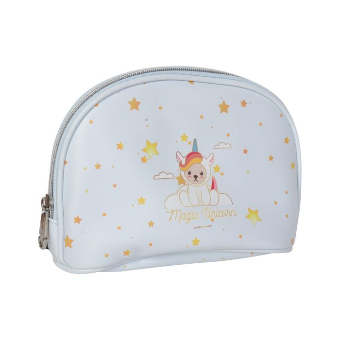 Unicorn Shell Cosmetic Bag - Blue Mumuso