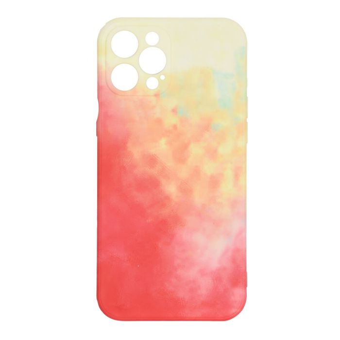 Watercolor Phone Case (Iphone12 Pro Max) - Yellow Mumuso