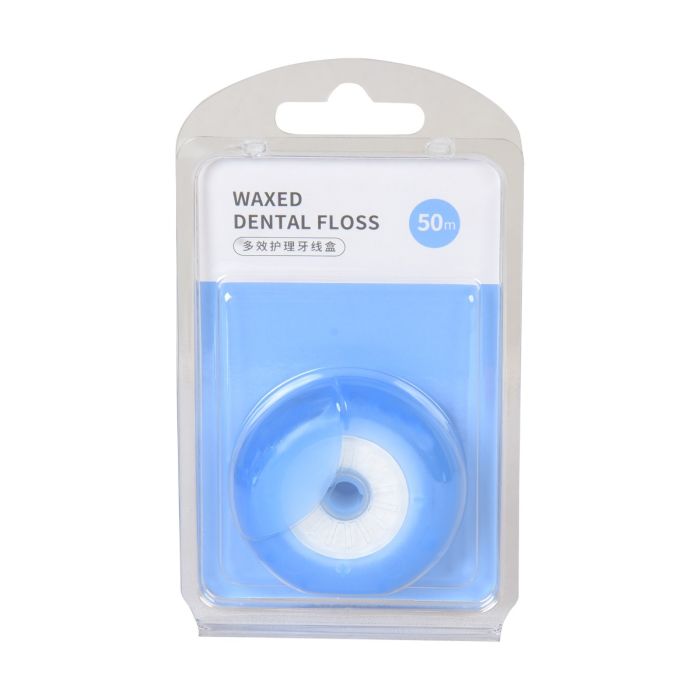 Waxed Dental Floss - Blue Mumuso