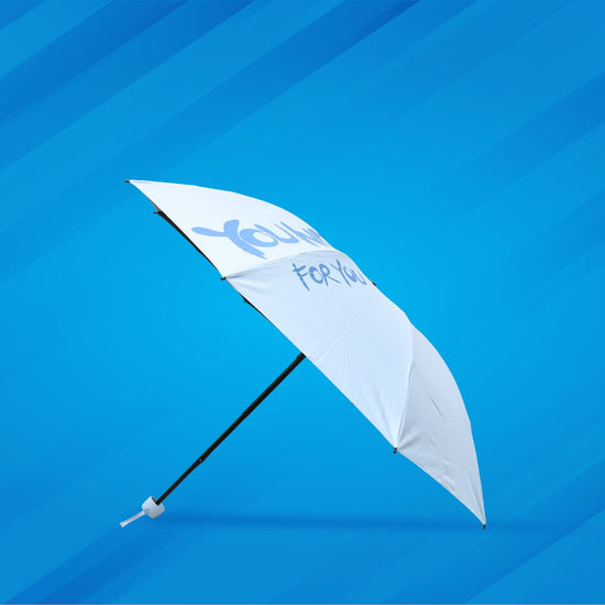 Young Feel Foldable Umbrella - Blue Mumuso
