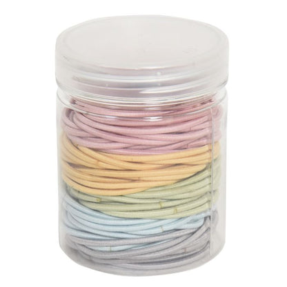 Seamless Hair Elastic Colourful Tie Set