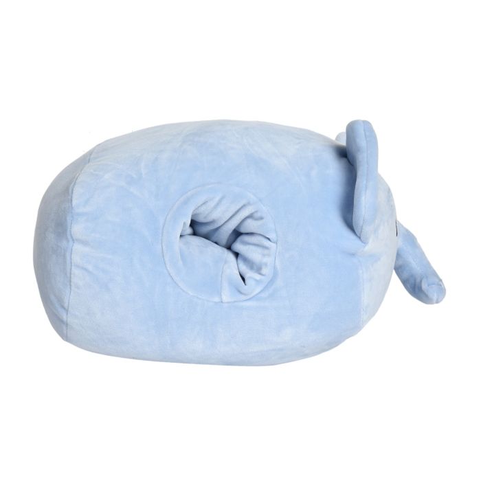 Elephant Hand Warmer Pillow - Blue